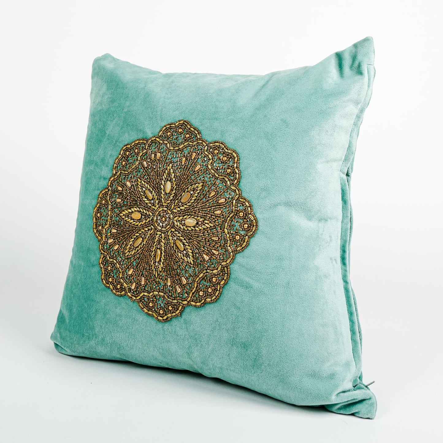 Gilded Sphere Cushion