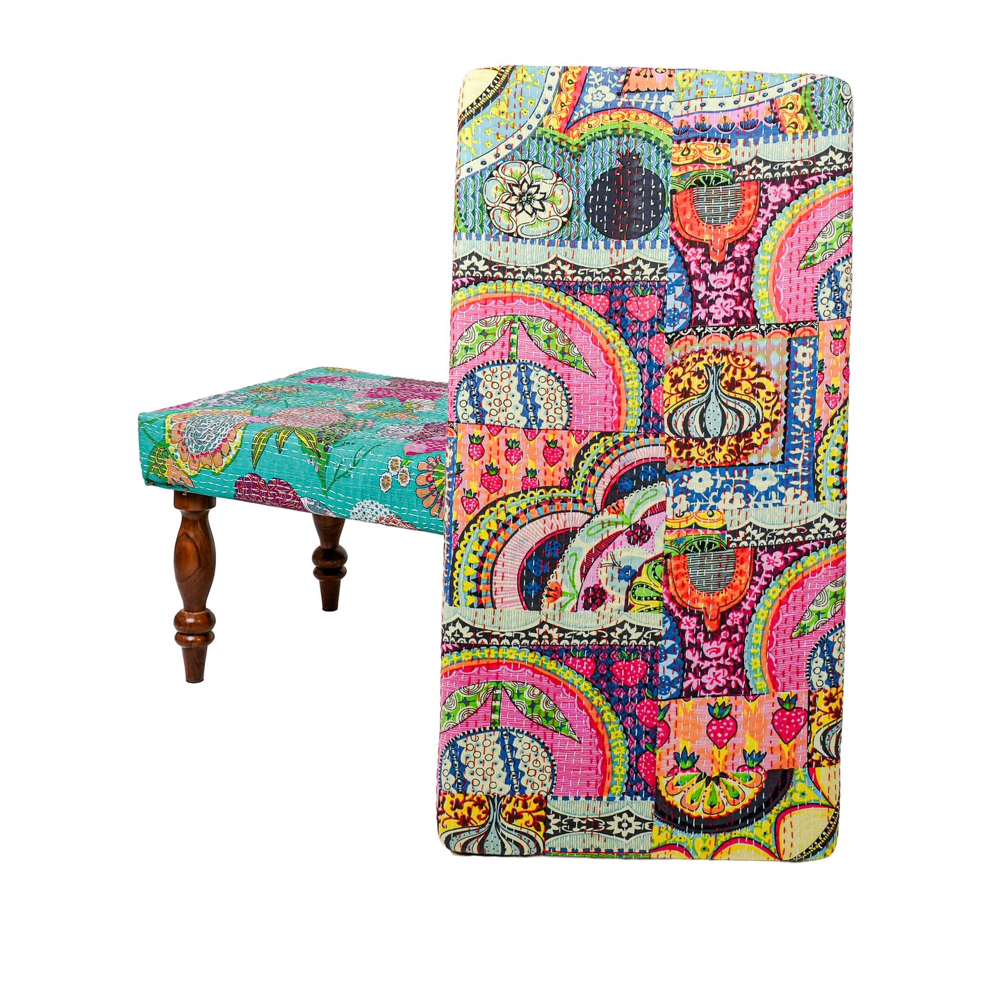 Kantha Fabric Bench