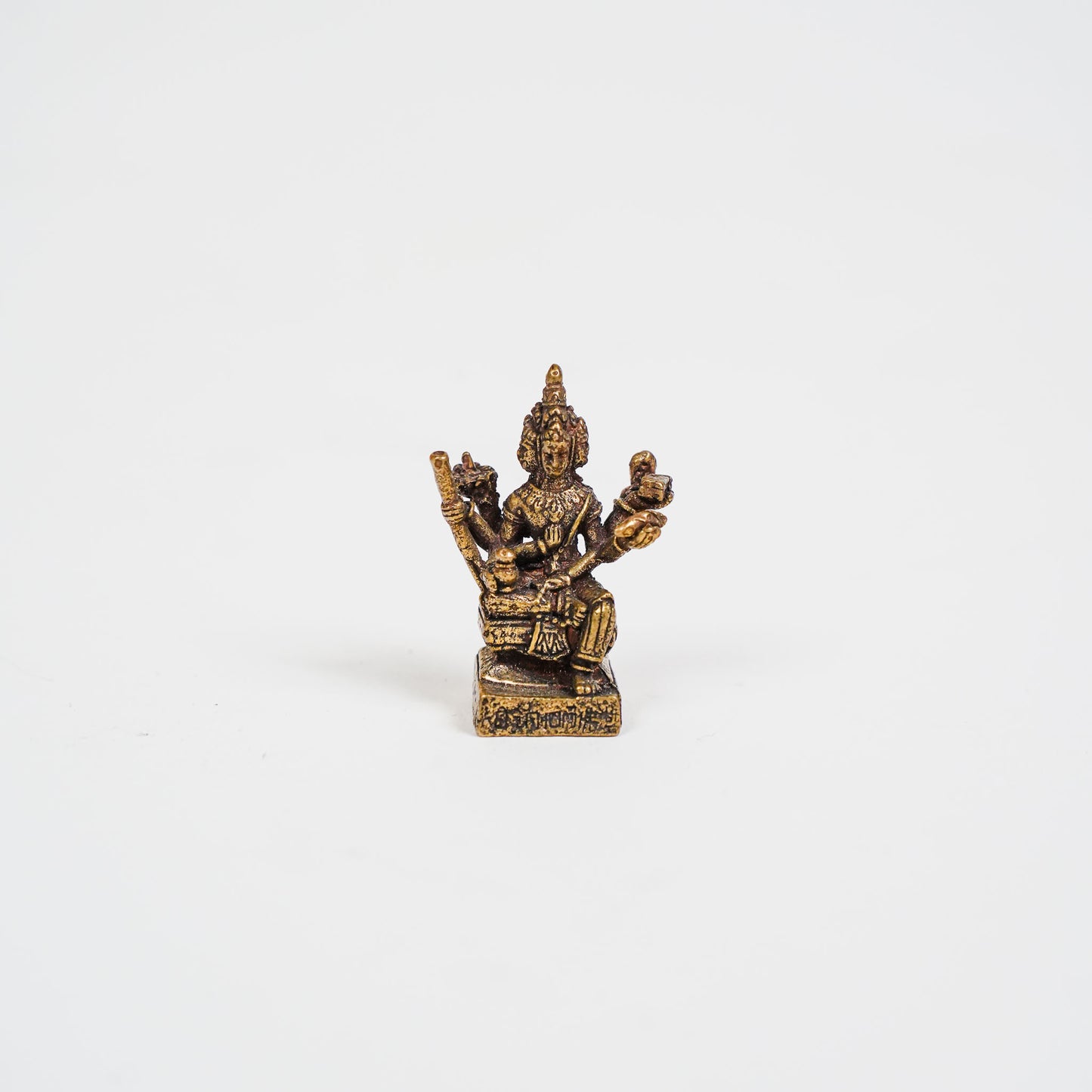 Saraswati Brass miniature