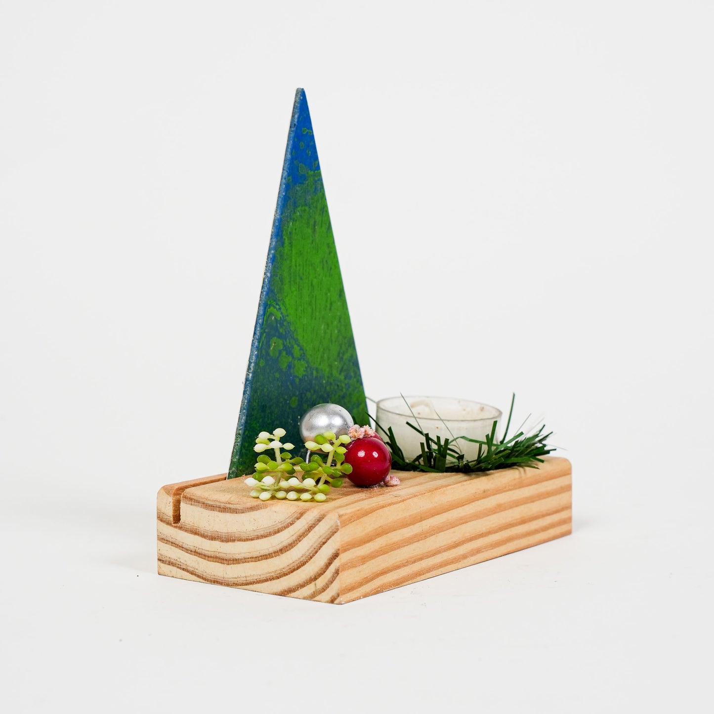 Xmas Tree Candle Holder