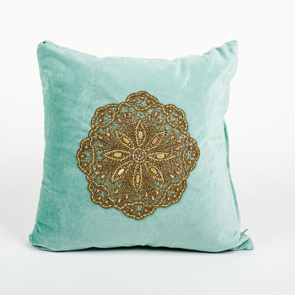 Gilded Sphere Cushion