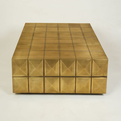 Quadrum Brass Table