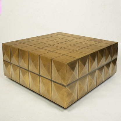 Quadrum Brass Table