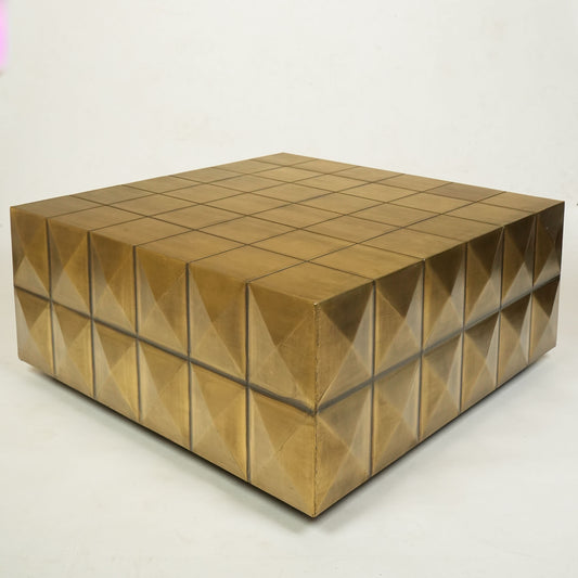 Quadrum Brass Table
