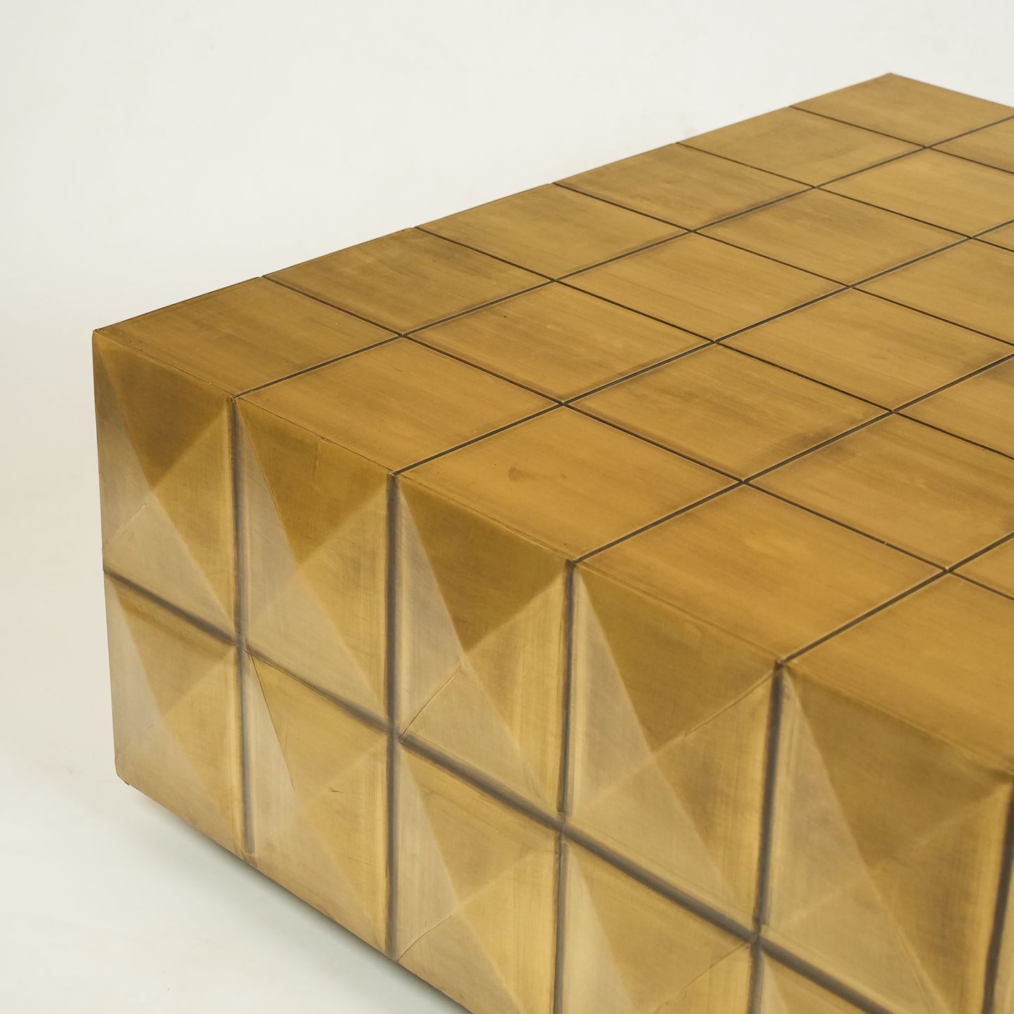 Quadrum Brass Table