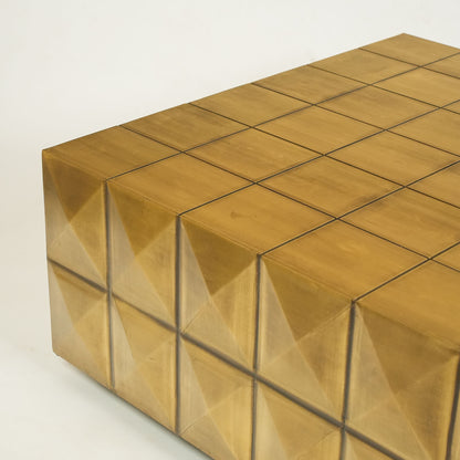 Quadrum Brass Table