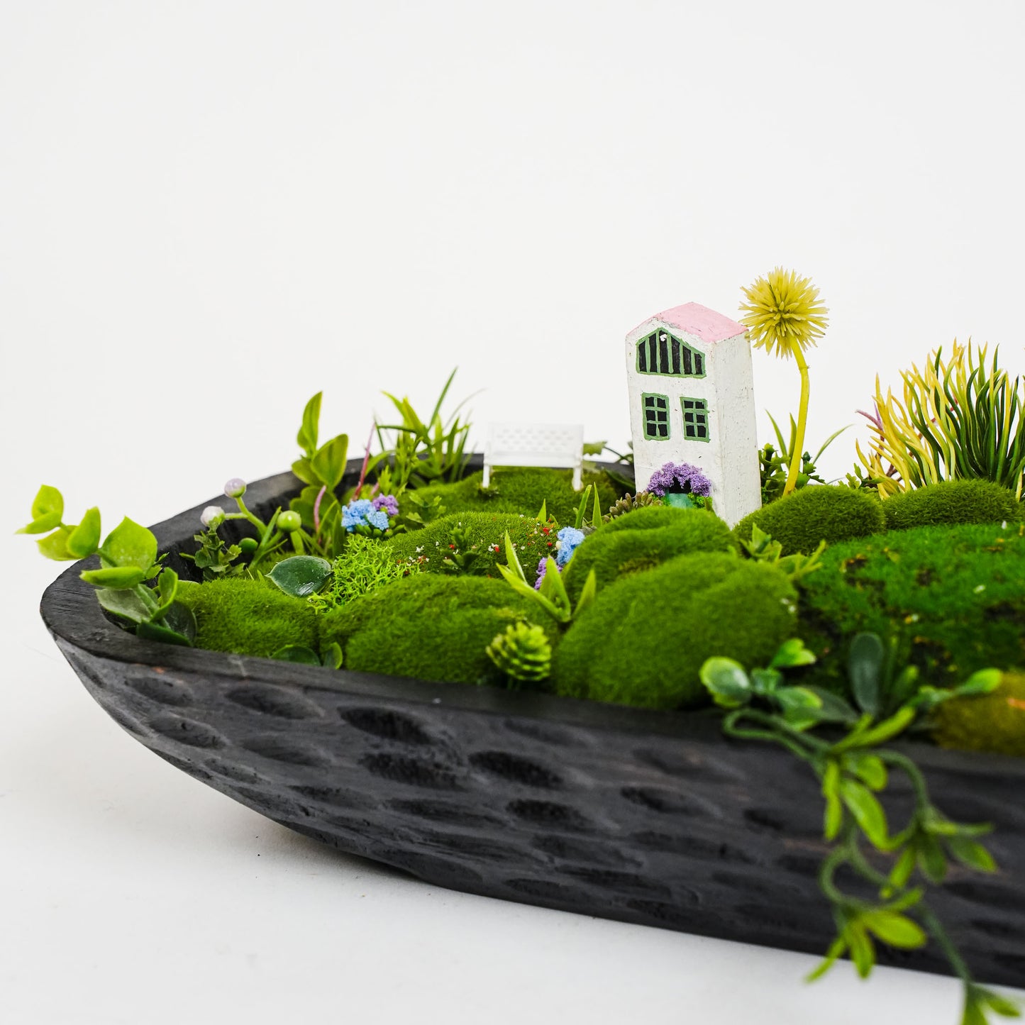 Natural driftwood base