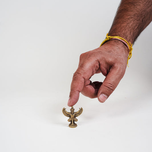 Garuda brass miniature