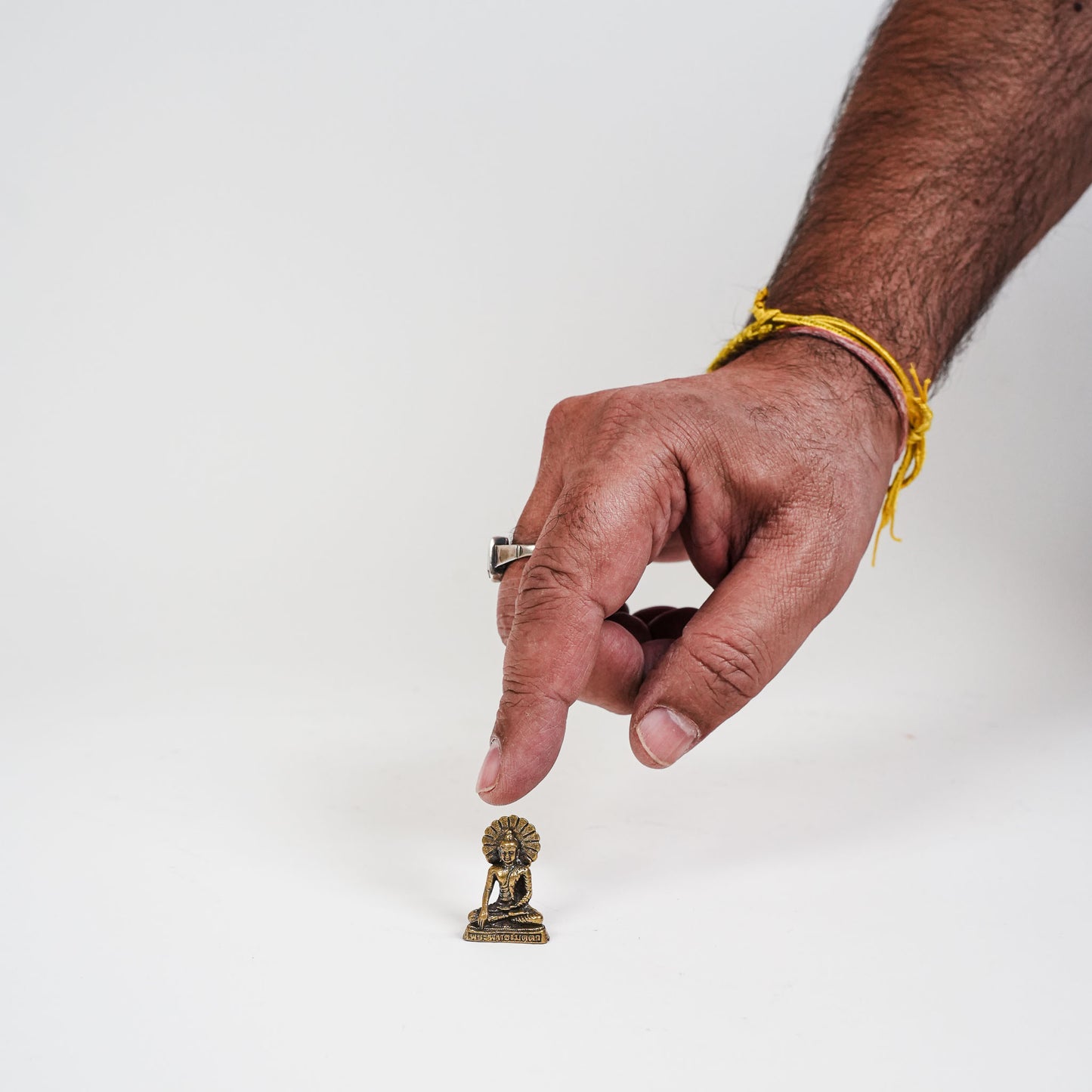 Meditating Buddha Brass mini