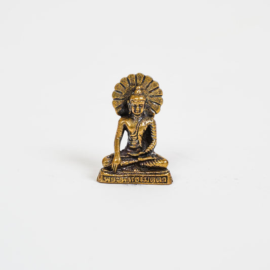 Meditating Buddha Brass mini