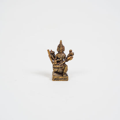Saraswati Brass miniature