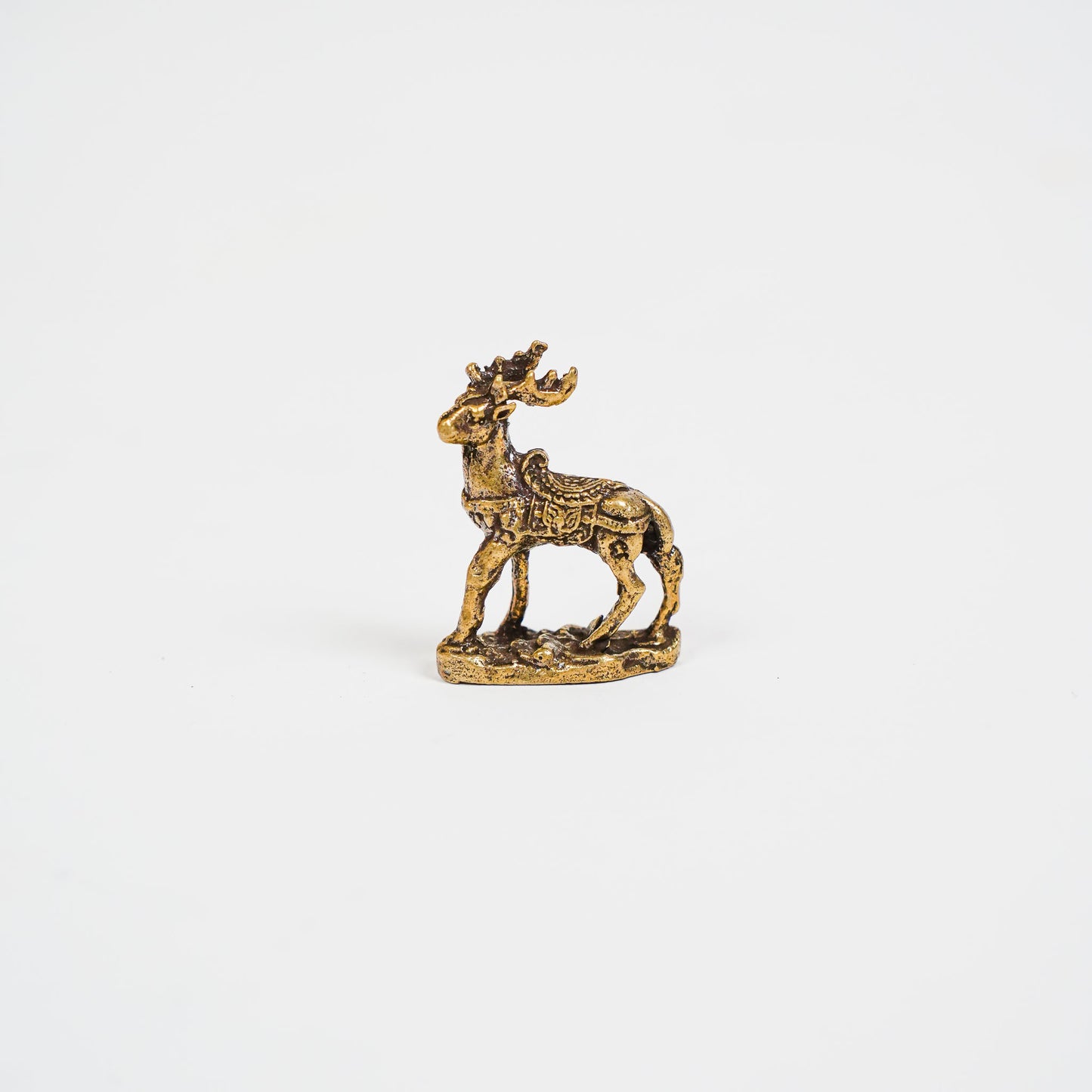 Reindeer Brass Miniature