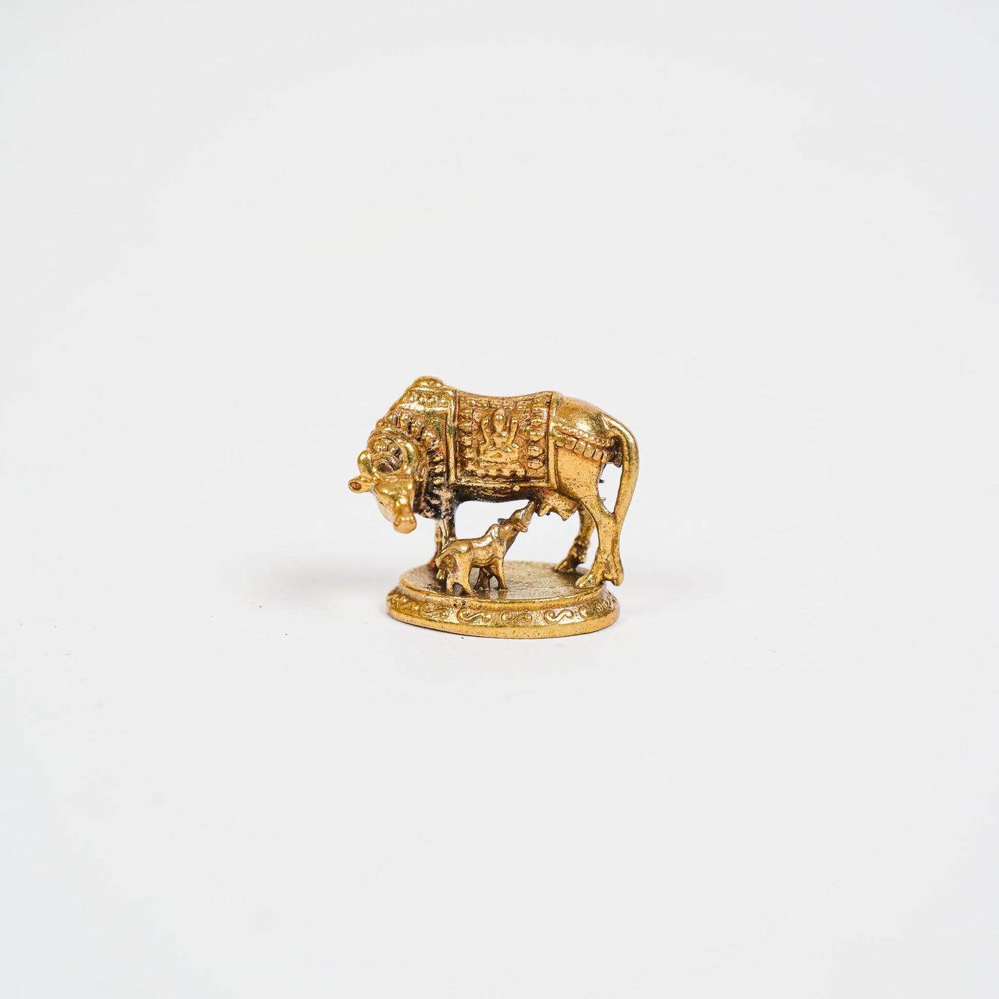 Kamadhenu brass Miniature