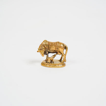 Kamadhenu brass Miniature