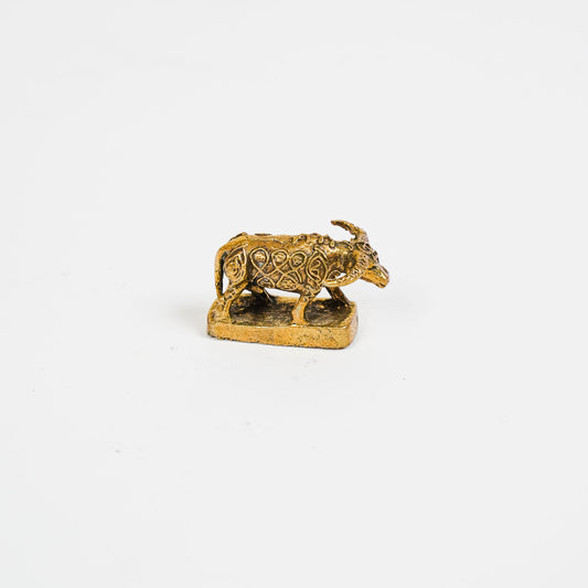 Nandi brass miniature