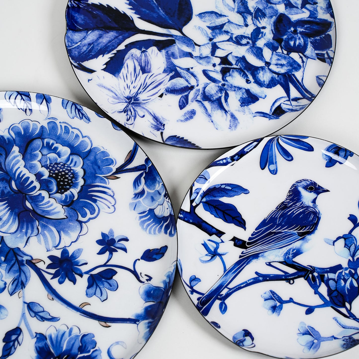 Blue Pattern Wallplates