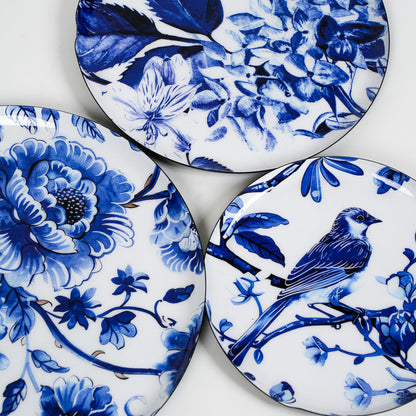 Blue Pattern Wallplates