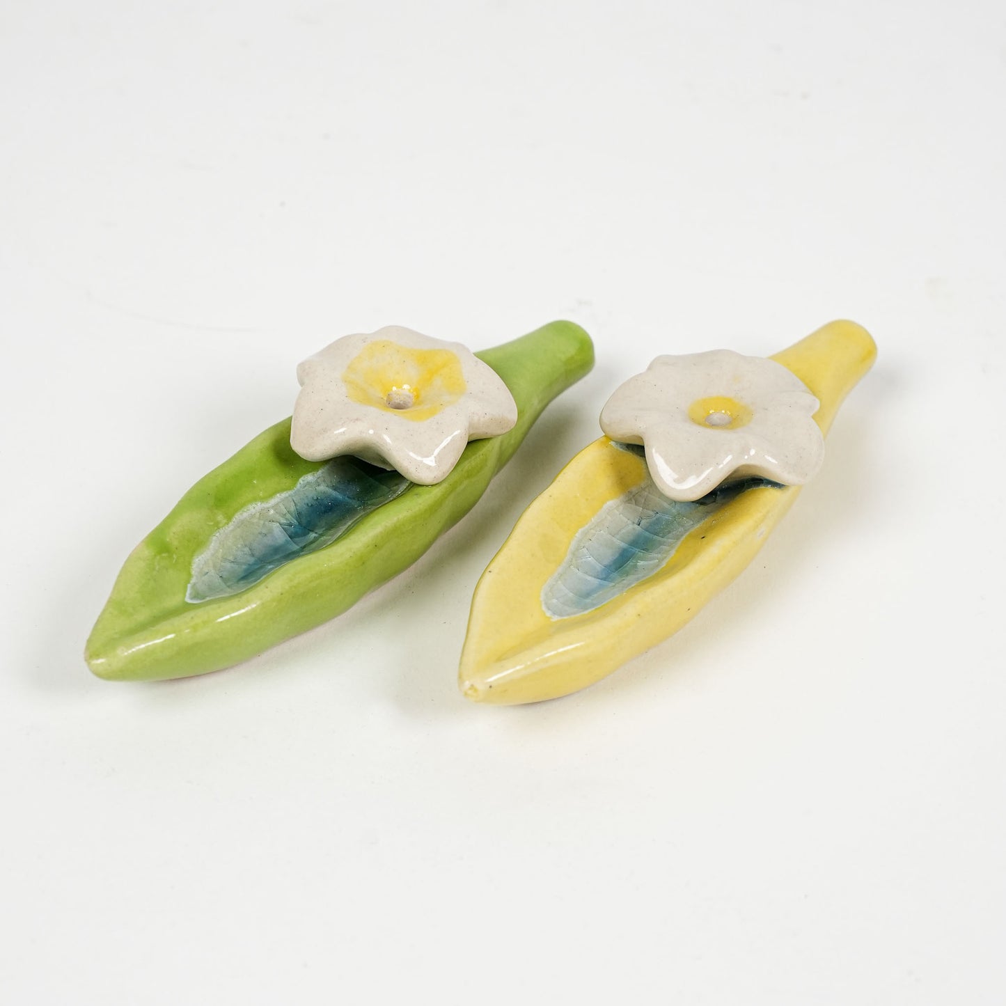 Boat Ceramic Incense Stand