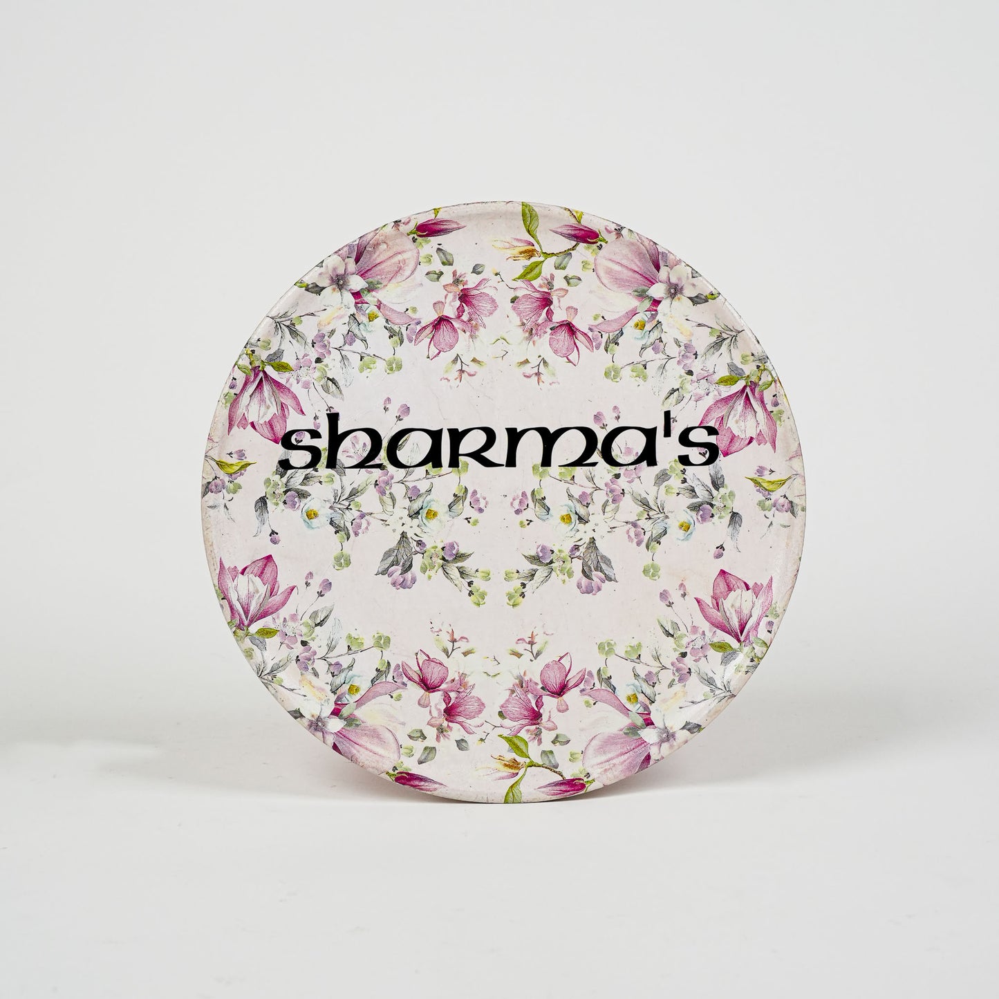 Pink Petal Nameplate