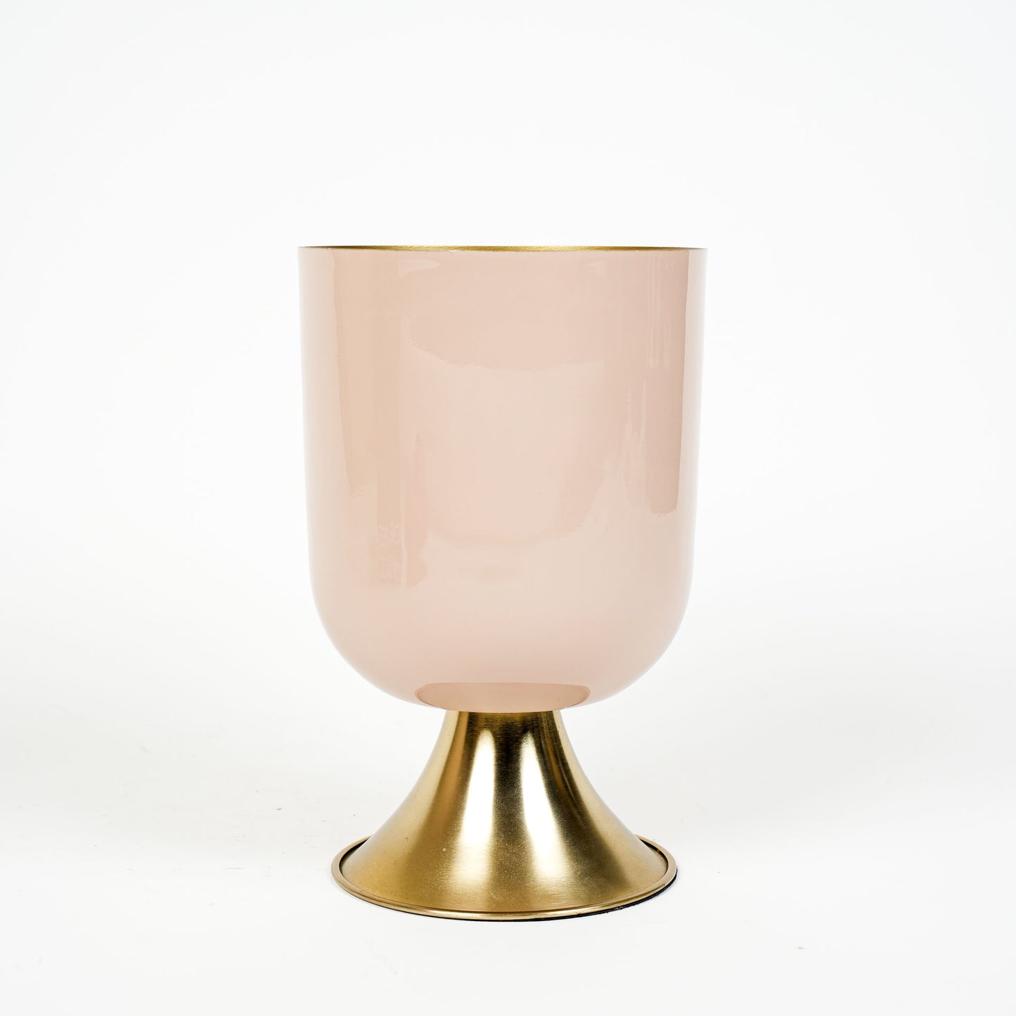 Peach Golden Vase
