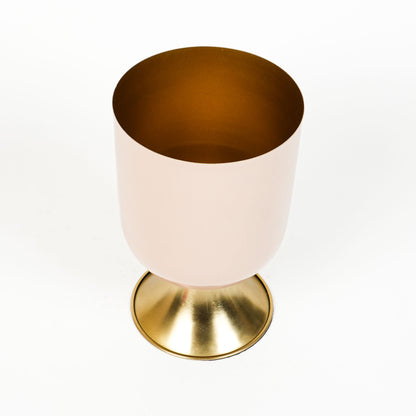 Peach Golden Vase