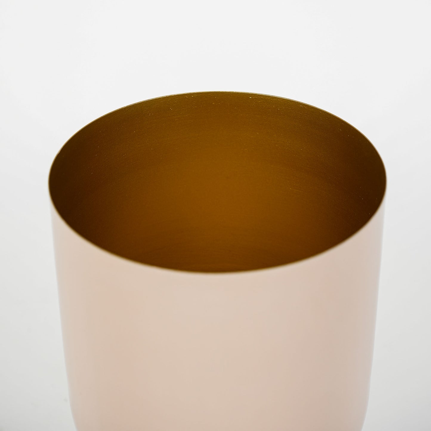 Peach Golden Vase