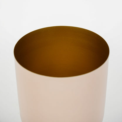 Peach Golden Vase