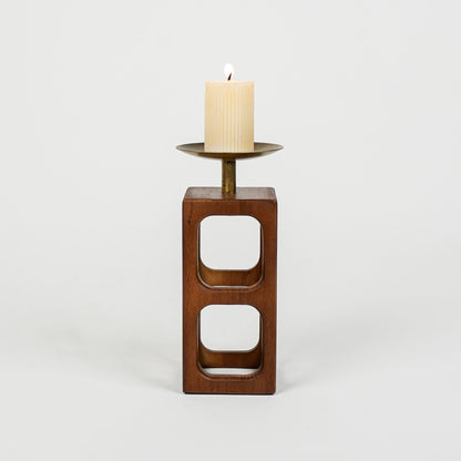 Barewood Cubes candleholder