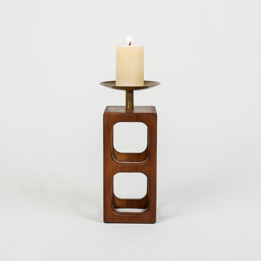 Barewood Cubes candleholder